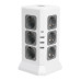 Удлинитель 12-местн с/з, 3x1мм2, 1.5 м,250В,16А, 3520Вт 3USB A + 1C 5V 3,4A, белый, серый серия Comfort HM10-61-01 Удлинитель 12-местн с/з, 3x1мм2, 1.5 м,250В,16А, 3520Вт 3USB A + 1C 5V 3,4A, белый, серый серия Comfort HM10-61-01