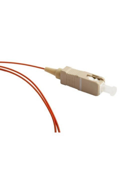 Пигтейл FPT-B9-62-SC/PR-1M-LSZH-OR волоконно-оптический MM 62.5/125 SC 1м LSZH Hyperline 27869