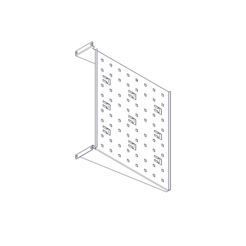 Фиксированная полка Systeme Electric, серия Uniprom, 2U, 450мм, до 15кг Фиксированная полка Systeme Electric, серия Uniprom, 2U, 450мм, до 15кг