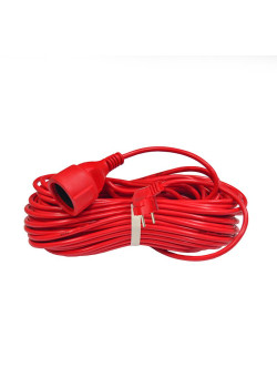 Удлинитель-шнур 1х30м с заземл. 16А IP20 3.5кВт ПВС 3х1.5 DOMTOK 2498