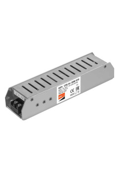 Блок питания для светодиодной ленты 100Вт 8.3А 12В IP20 BSPS метал. JazzWay 1002167A