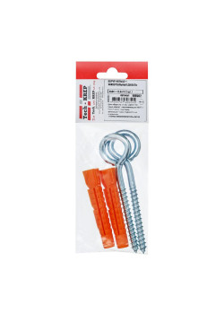 Шуруп-кольцо 8х80 с унив. дюбелем 12.0х71 (уп.2шт) Tech-KREP 109502
