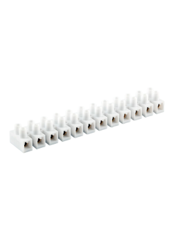 LD225-10A Зажим винтовой изолированный 450В, 10А, 12 пар, полиамид DIY