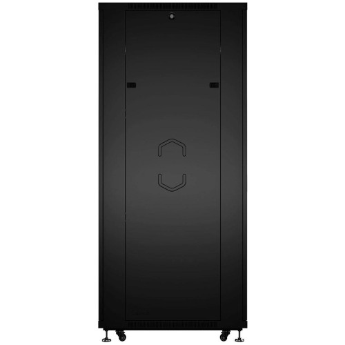Шкаф серверный Cabeus (ND-05C-42U80/100-BK) напольный 42U 800x1000мм пер.дв.перфор. задн.дв.перфор. 800кг RAL 7035 900мм 132кг 220град. 2055мм IP20 сталь