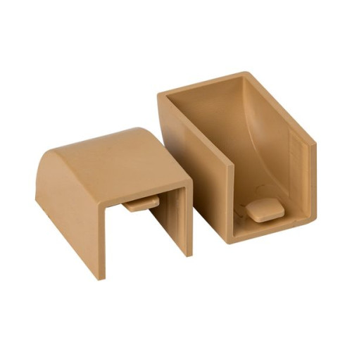 Заглушка (16x16) (4 шт) свет. дерево EKF-Plast