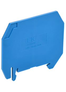 ARMAFIX Разделитель PPCY2.5/10BU для колодок клеммных CY2.5-CY10 синий IEK