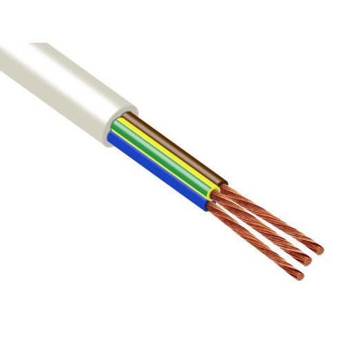 Провод TOKOV ELECTRIC ПВС 3х1.5 (2х1.5+1х1.5) 380В Б (уп.5м) 1945439