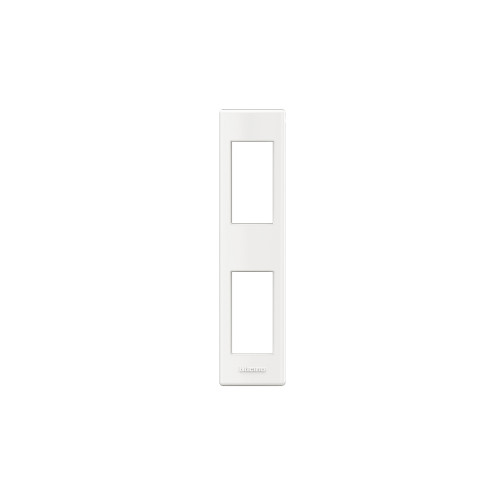 Livinglight Рамка 1+1м верт белая