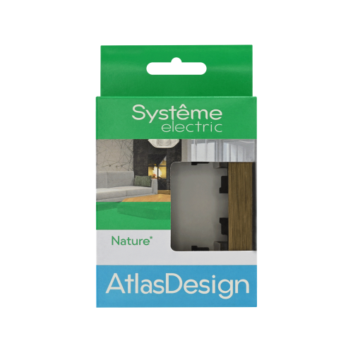 ATLASDESIGN NATURE 1-постовая РАМКА, МЕТАЛЛ ЛАТУНЬ