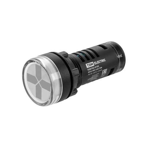 Индикатор (указатель) положения AD22-DRS (LED) матрица d22 мм красный/зеленый 220 В AC/DC TDM Индикатор (указатель) положения AD22-DRS (LED) матрица d22 мм красный/зеленый 220 В AC/DC TDM