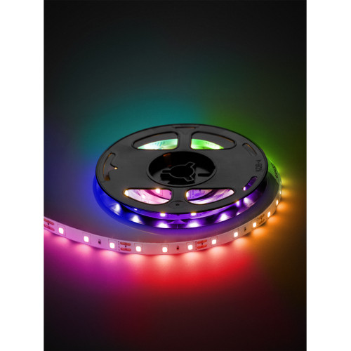 Комплект светодиодной ленты SMD5050-30 LED/м-12 В-7,2 Вт/м-IP20-RGB (1 м), 12 Вт, IR-контроллер TDM Комплект светодиодной ленты SMD5050-30 LED/м-12 В-7,2 Вт/м-IP20-RGB (1 м), 12 Вт, IR-контроллер TDM