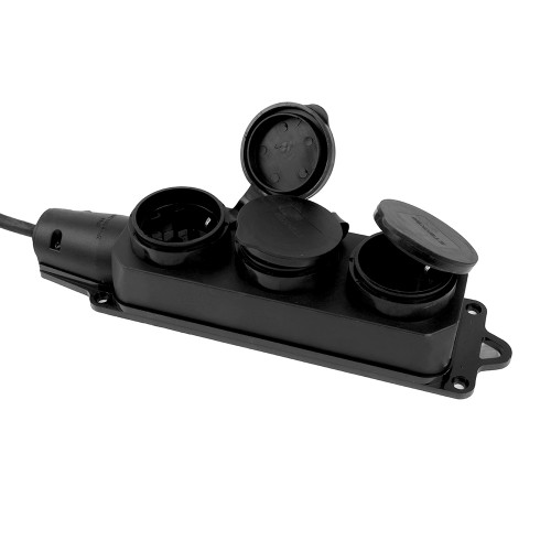 PRF03-31-3-20 Удлинитель 3-местный с/з КГ 3*1,5мм2, IP44, 20м, 16A, серия Professional PRF03-31-3-20 Удлинитель 3-местный с/з КГ 3*1,5мм2, IP44, 20м, 16A, серия Professional