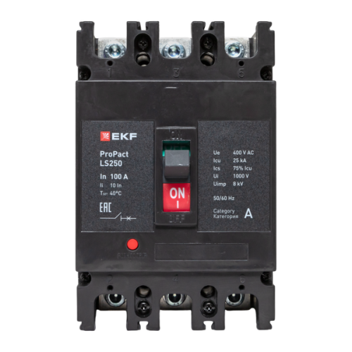 ProPact LS250 100А 3P 25кА EKF