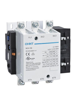 Контактор NC2-150 150А кат. 220-240В AC AC-3 (R) CHINT 671398
