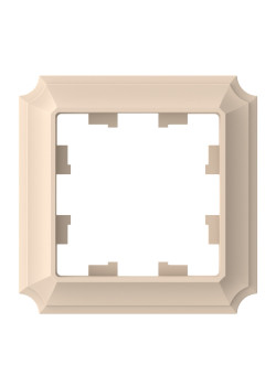 ATLASDESIGN ANTIQUE 1-постовая РАМКА, ПЕСОЧНЫЙ