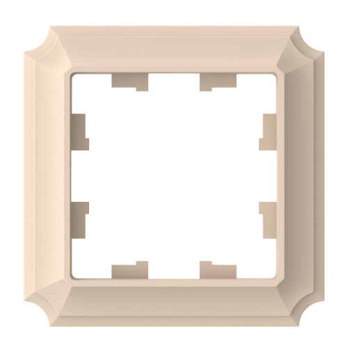 ATLASDESIGN ANTIQUE 1-постовая РАМКА, ПЕСОЧНЫЙ