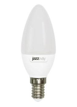 Лампа светодиодная PLED-SP 9Вт C37 свеча 3000К тепл. бел. E14 820лм 230В JazzWay 2859457A