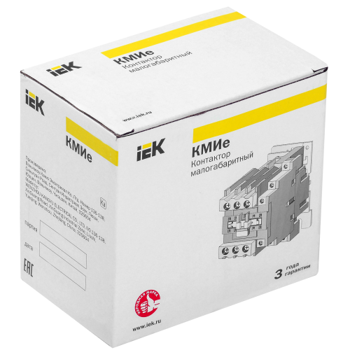 Контактор КМИе-34012 40А 230В/АС3 1NO;1NC GENERICA