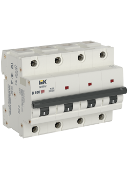 ARMAT Автоматический выключатель M10H 4P B 100A IEK