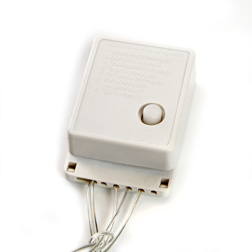 Светодиодная гирлянда Feron CL90  7 веток (2м) + 1.5м 230V 5000K, c питанием от сети, прозрачный шнур