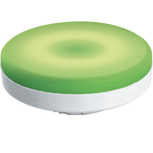 Лампа светодиодная Feron LB-455 GX53 12W 175-265V зеленая Лампа светодиодная Feron LB-455 GX53 12W 175-265V зеленая