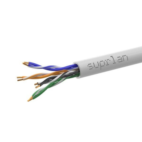 Кабель UTP кат.5E 4х2х0.51 Cu PVC In. Premium (305м) (м) SUPRLAN 01-0313