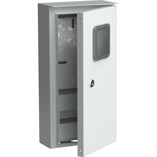 TITAN Корпус металлический коттеджный ЩУРн-3/9 (500х250х135мм) У1 IP54 IEK