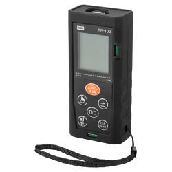 Лазерная рулетка ЛР-100, дальность 100 м, точность 2 мм, подсветка, IP54, 2хAAA, “Алмаз” TDM