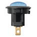 Выключатель клавишный круглый KCD11-101N 250В AC/DC 1P 3А (3с) ON-OFF черный корпус, синяя клавиша с LED подсветкой Micro TDM Выключатель клавишный круглый KCD11-101N 250В AC/DC 1P 3А (3с) ON-OFF черный корпус, синяя клавиша с LED подсветкой Micro TDM