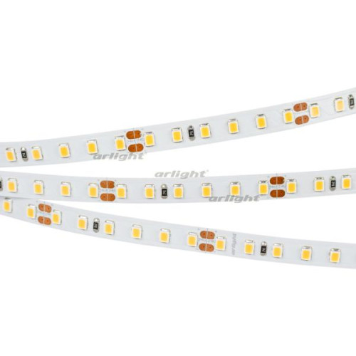 Лента светодиодная RT-A120-8mm 24V Warm 2700К SUN 14.4Вт/м IP20 2835 открыт. (уп.5м) Arlight 024974(2)