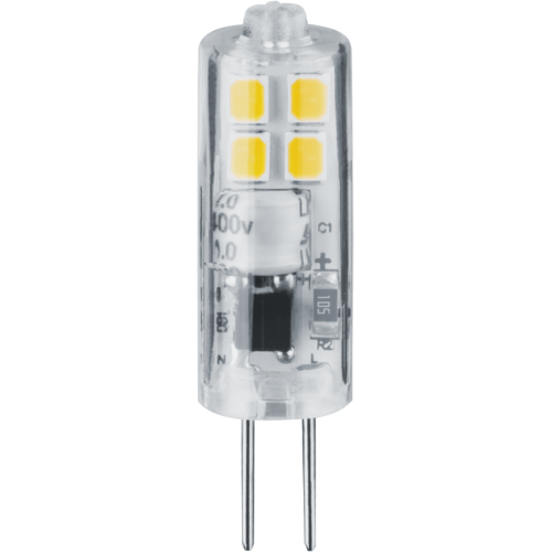 Лампа светодиодная 80 246 NLL-S-G4-2.5-230-4K-NF 2.5Вт капсульная прозрачная 4000К нейтр. бел. G4 190лм 220-240В без пульсаций Navigator 80246