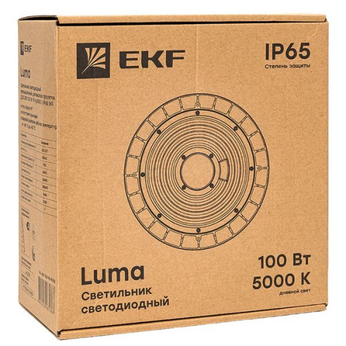 ДСП-2101 100Вт 90гр 5000К IP65 EKF ДСП-2101 100Вт 90гр 5000К IP65 EKF