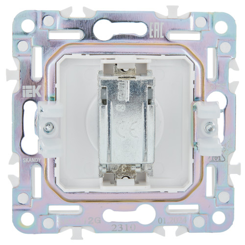 SKANDY Розетка TV оконечная SK-A12G графит IEK SKANDY Розетка TV оконечная SK-A12G графит IEK