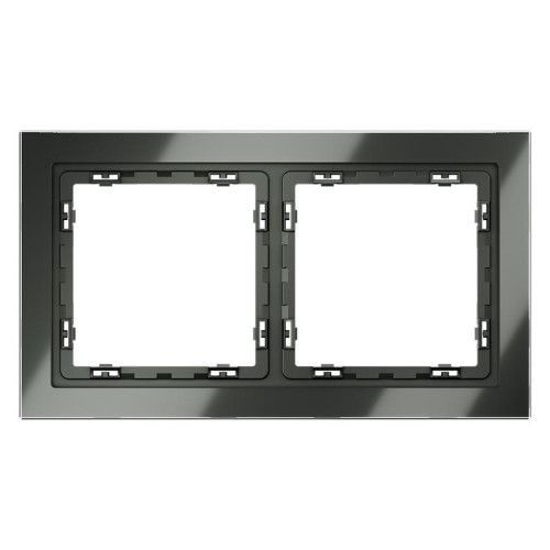 Рамка 2-м S70 стеклян. титан Voltum VLS110206 Рамка 2-м S70 стеклян. титан Voltum VLS110206
