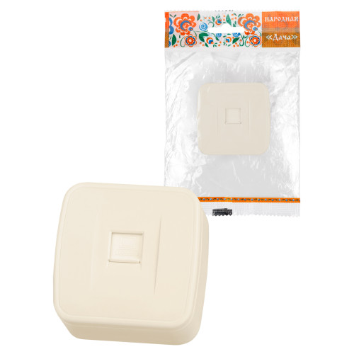 Розетка компьютерная (RJ-45) открытой установки IP20, сл. кость 
