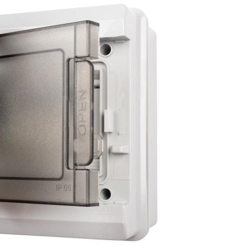 Бокс модульный накладной PDB/W 3008 GR (ЩРН-ПГ- 8) IP65 пластик. Pro JazzWay 5071988 Бокс модульный накладной PDB/W 3008 GR (ЩРН-ПГ- 8) IP65 пластик. Pro JazzWay 5071988