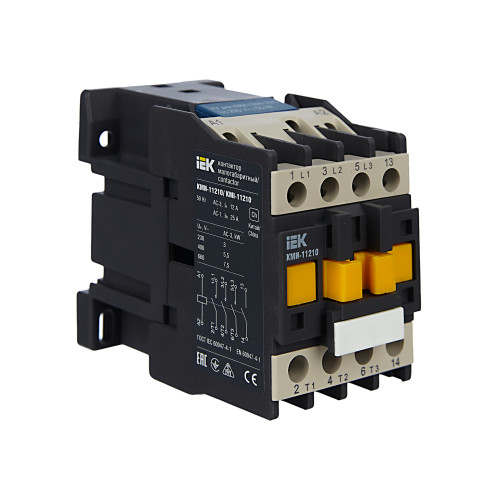 Контактор КМИ-11210 12А 230В/АС3 1NO IEK Контактор КМИ-11210 12А 230В/АС3 1NO IEK