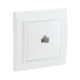 Минск Розетка RJ-45 1-местная СП белая EKF Минск Розетка RJ-45 1-местная СП белая EKF