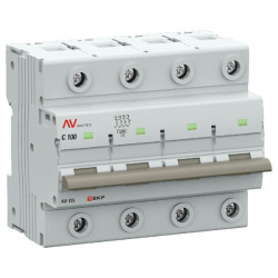 AV-125 4P 125A (C) 10kA EKF AVERES