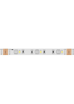 Лента светодиодная SMD5050+SMD2835 60LED/м-IP20-12 В-8 Вт/м-RGB+6000 К (5 м) TDM