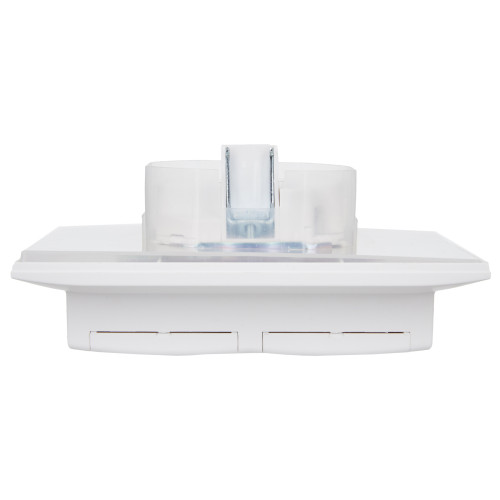 SKANDY Розетка 2-местная и крышкой 16А в сборе IP44 SK-R12W арктический белый IEK