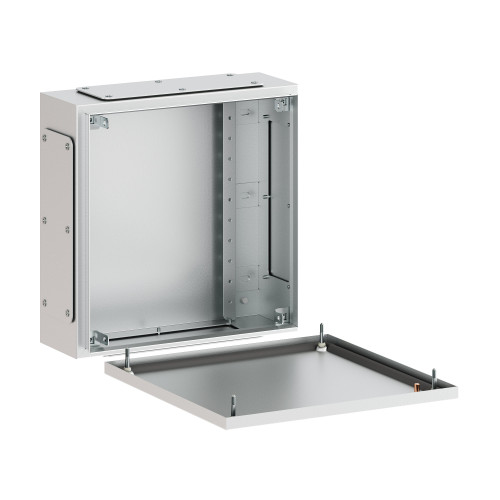 Корпус клеммный металлический SDE ВxШxГ 300x300x120 мм с фланцами, IP66 Корпус клеммный металлический SDE ВxШxГ 300x300x120 мм с фланцами, IP66