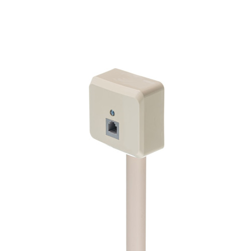 MULTISET Кабель-канал арочный 20x12, 2м КРЕМОВЫЙ