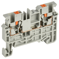 ARMAFIX Клемма пружин. Push-in CP 2,5мм2 серая IEK