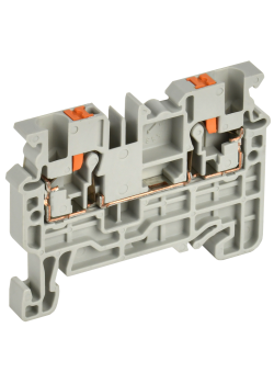 ARMAFIX Клемма пружин. Push-in CP 2,5мм2 серая IEK