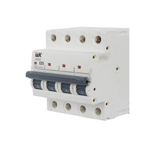 ARMAT Автоматический выключатель M10N 4P C 25А IEK ARMAT Автоматический выключатель M10N 4P C 25А IEK