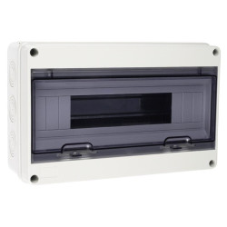 Бокс модульный накладной PDB/W 4015 GR (ЩРН-ПГ-15) IP65 пластик. Pro JazzWay 5072107