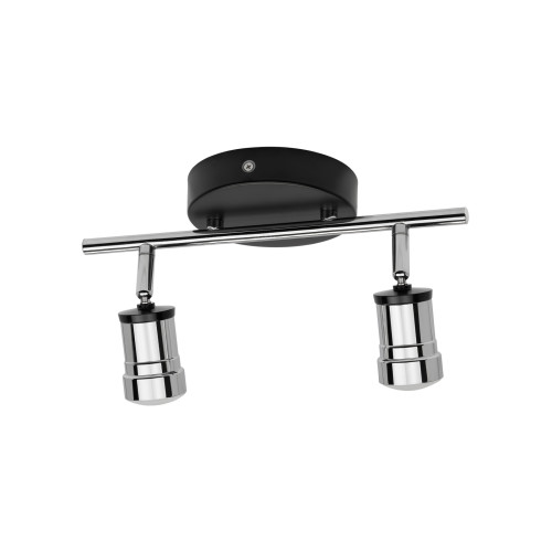 Спот LED СНС 2х5Вт, 3000 K, 230 В, 50 Гц, IP44, Костус, черный/хром TDM Спот LED СНС 2х5Вт, 3000 K, 230 В, 50 Гц, IP44, Костус, черный/хром TDM