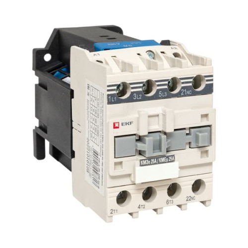 Контактор КМЭп-3 25А 1NC 220В DC EKF