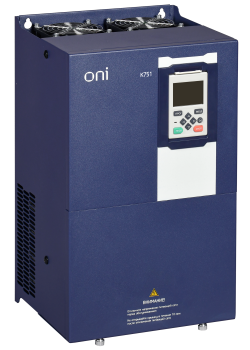 Преобразователь частоты K751 380В 3Ф 30-37кВт 60-75А со встроенным тормозом ONI